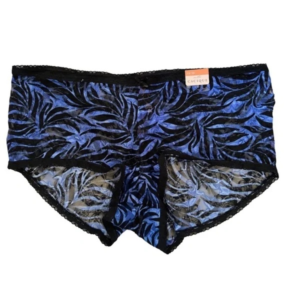 CACIQUE • Printed Lace Boyshort See You Hanky Panky Panties